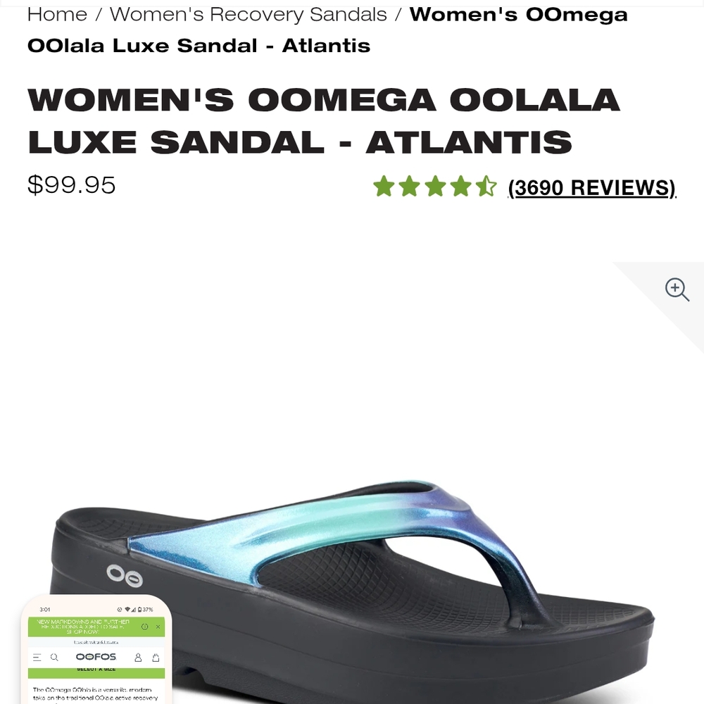 Colorful Gradient Sandals - Picture 9 of 10